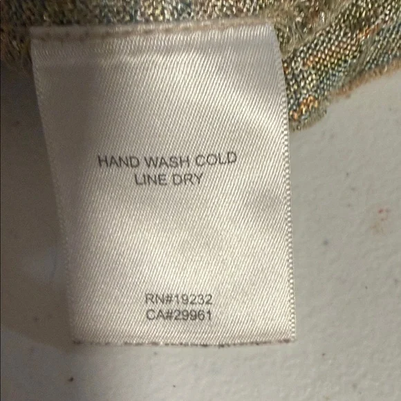 Alfred Dunner Beige and Light Brown Women's Blouse - Picture 7 of 7